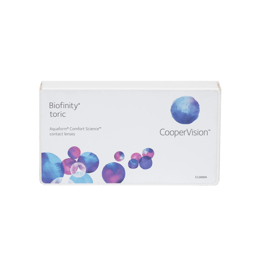 Biofinity Toric Contact Lenses Box - 6 Pack